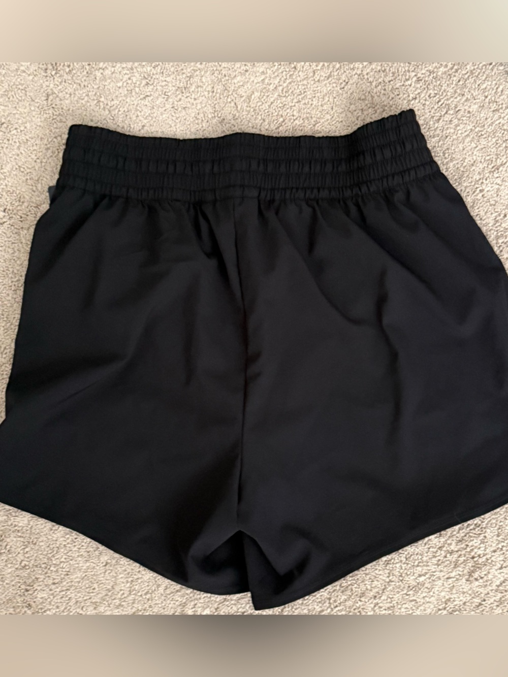 NWT LANDS' END Women L XL 14 16 BOARD SHORTS Swim Surf Beach Panty BLACK - Picture 7 of 8